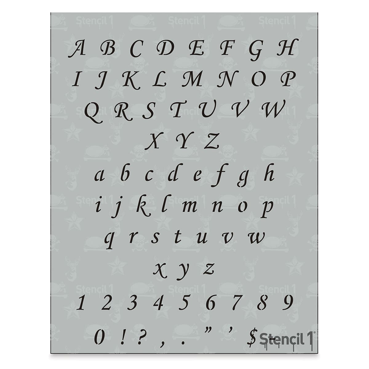 Stencil1 Font Stencils