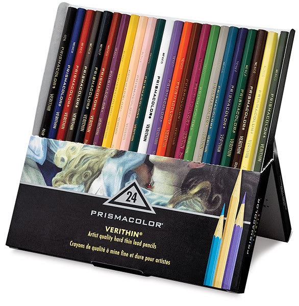Prismacolor Verithin Pencil Set - Set of 24 Colors, Set of 24