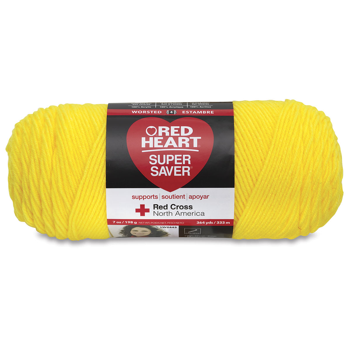 thumbnail image 2 of Red Heart® Super Saver® #4 Medium Acrylic Yarn, Macaw 5oz/142g... 2 of 12