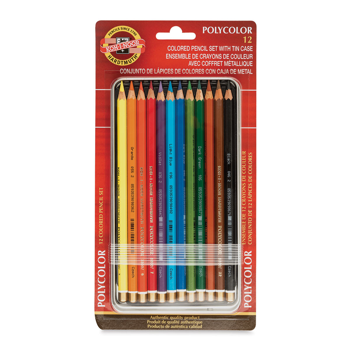 Koh-I-Noor Polycolor Dry Color Drawing Pencils and Sets