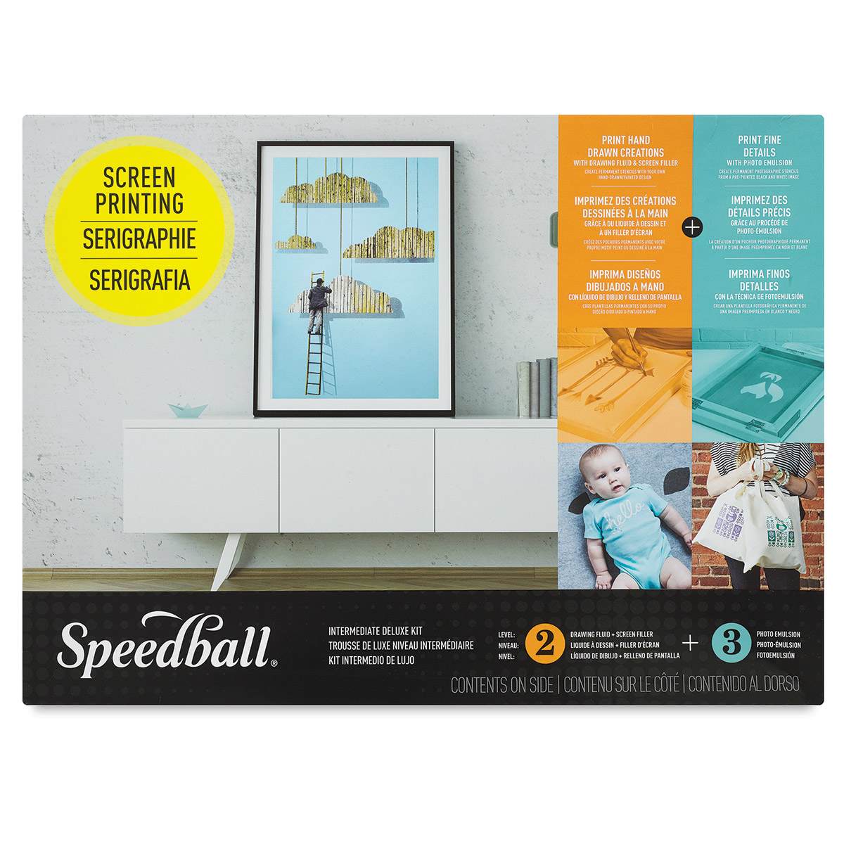 Speedball Intermediate Deluxe Screen Printing Kit