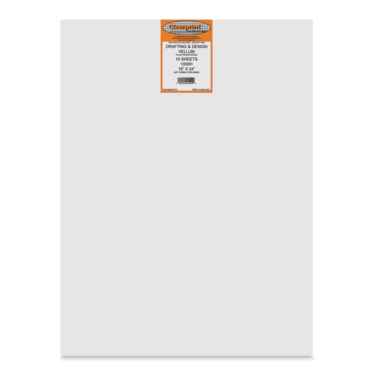 Clearprint 1000H Drafting Vellum Sheets