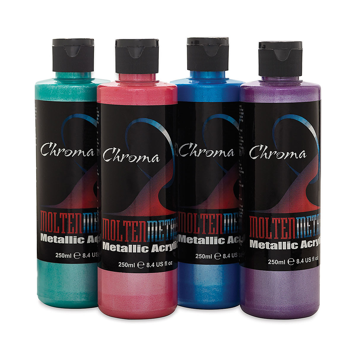 Chroma Molten Metals Acrylic Paints