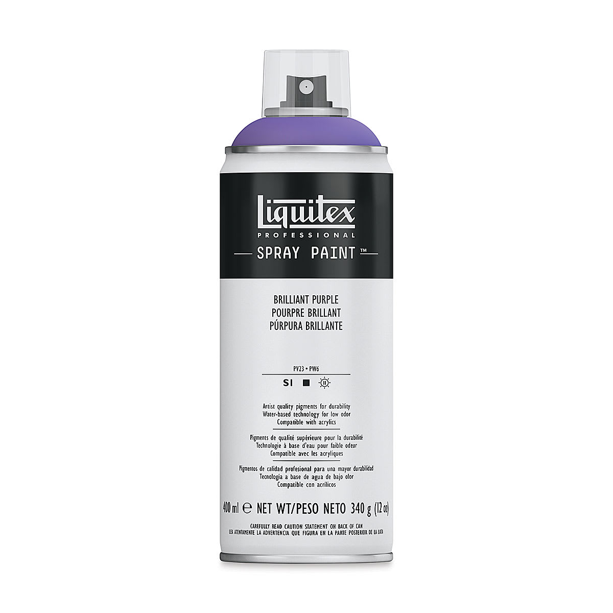 Liquitex Professional Spray Paint - Brilliant Purple, 400 ml