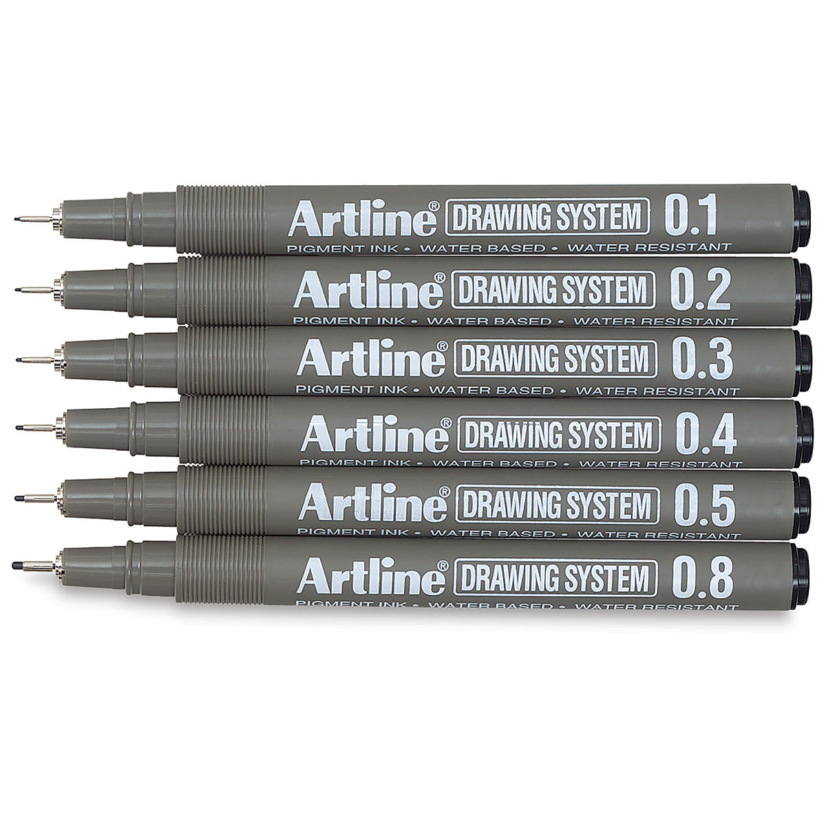 Artline Drawing Pen Set Assorted Sizes, Wallet, Set of BLICK - Main Image