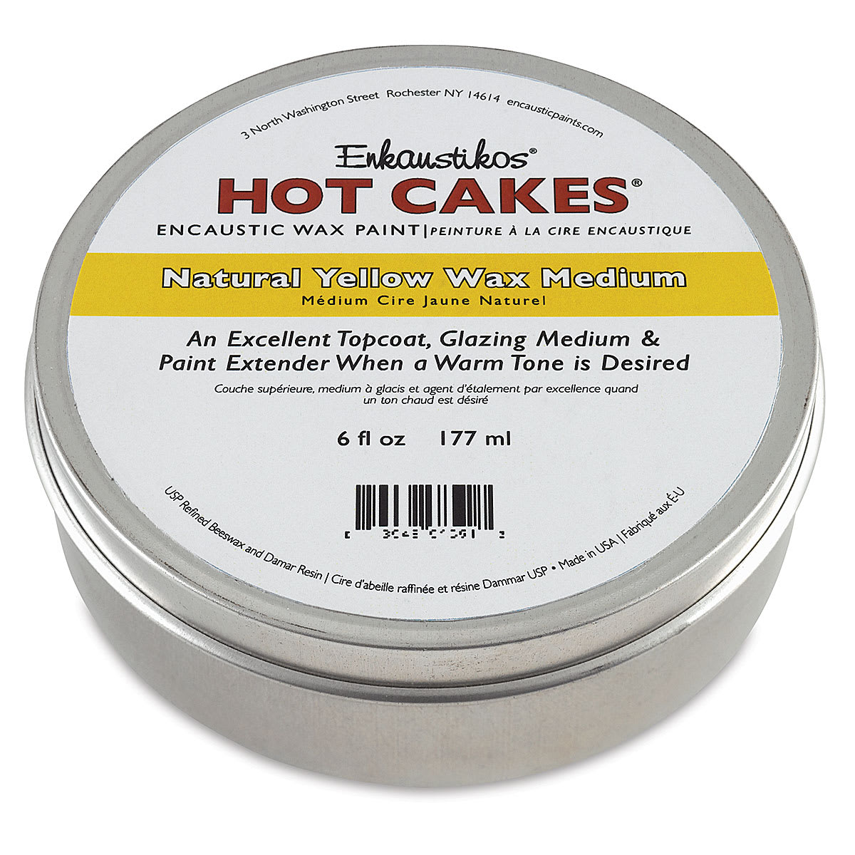 Enkaustikos Hot Cakes Yellow Wax Medium