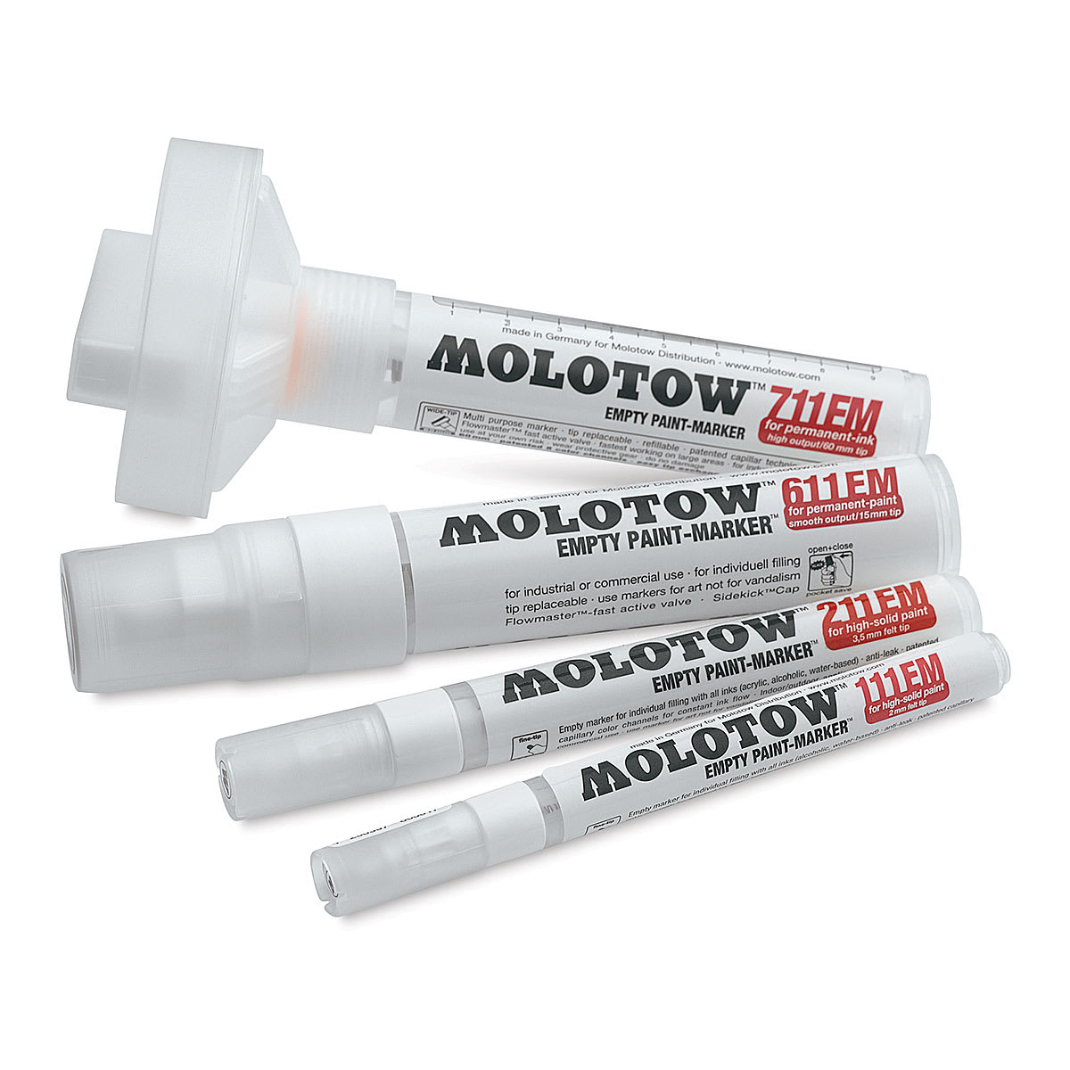 Molotow Empty Markers and Replacement Nibs