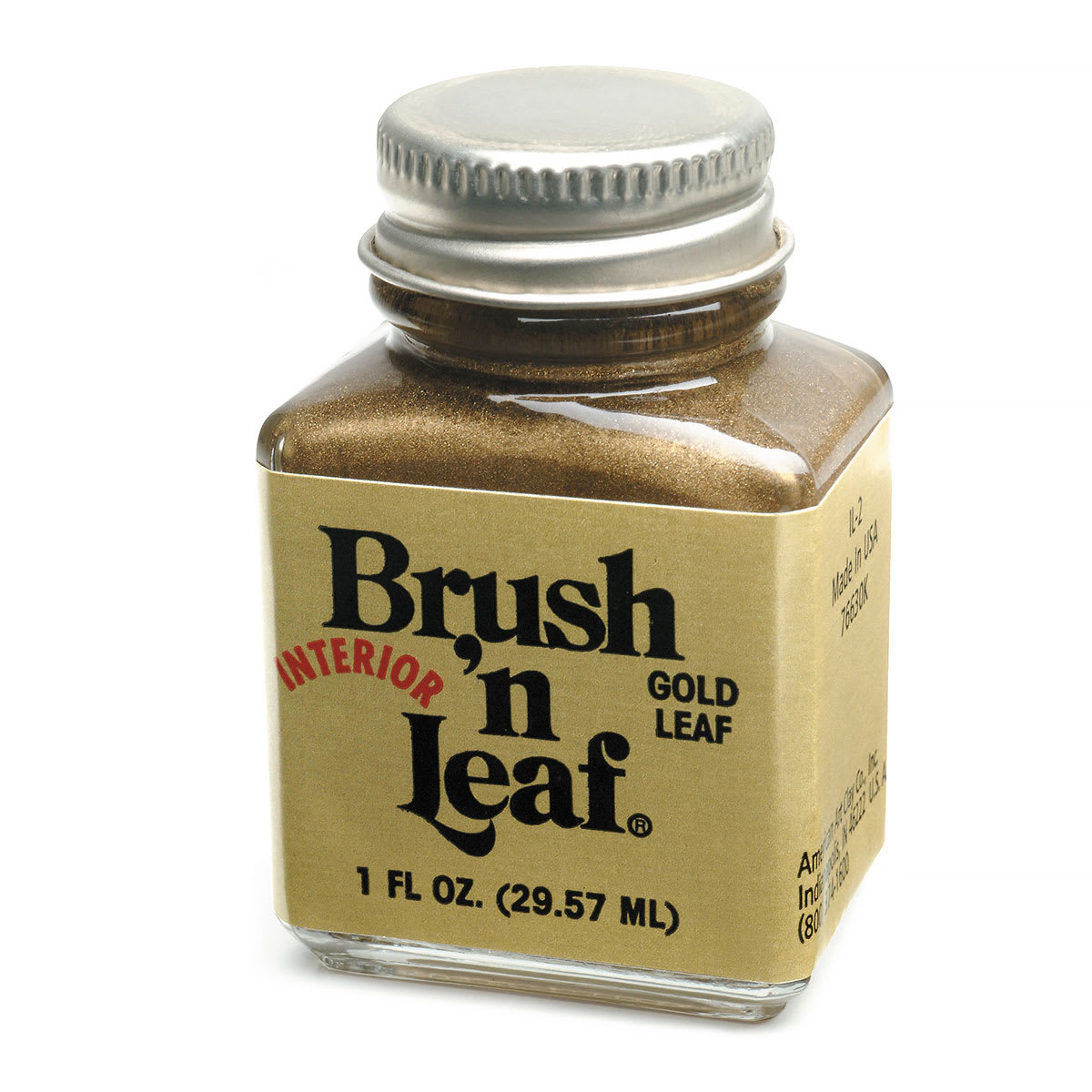 Amaco Brush 'N Leaf Liquid Metallic