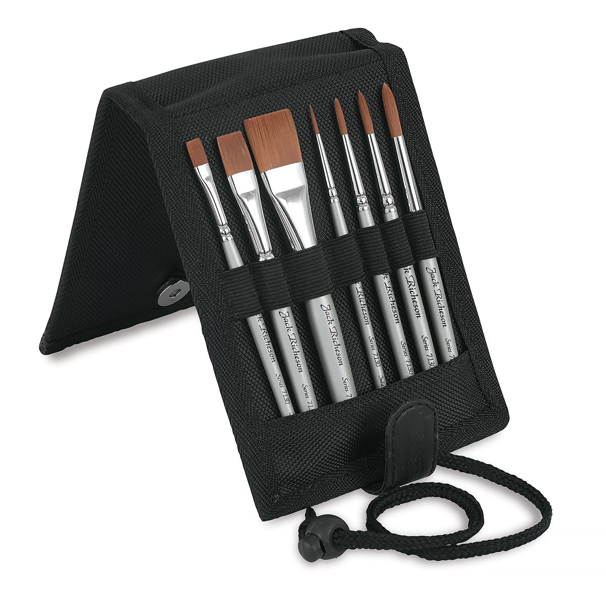 Richeson Plein Air Travel Brushes - Set of 7