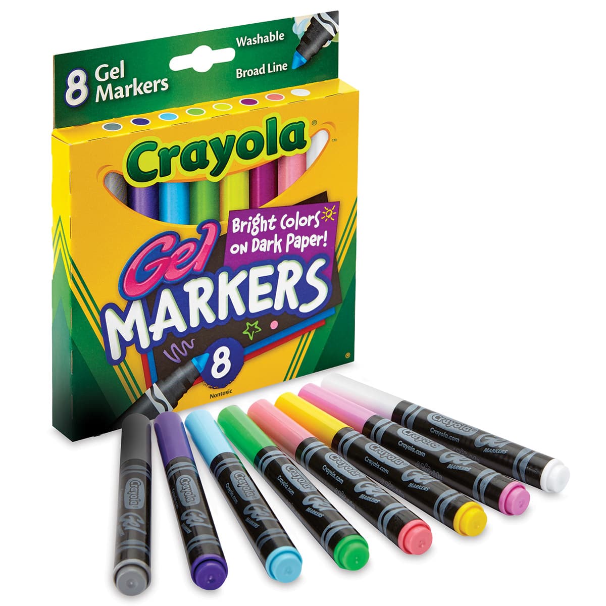 Crayola Gel Markers | BLICK Art Materials, image size:1200x1200