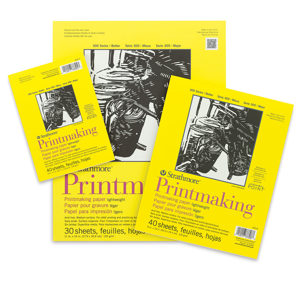 Strathmore 300 Series Printmaking Paper Pads