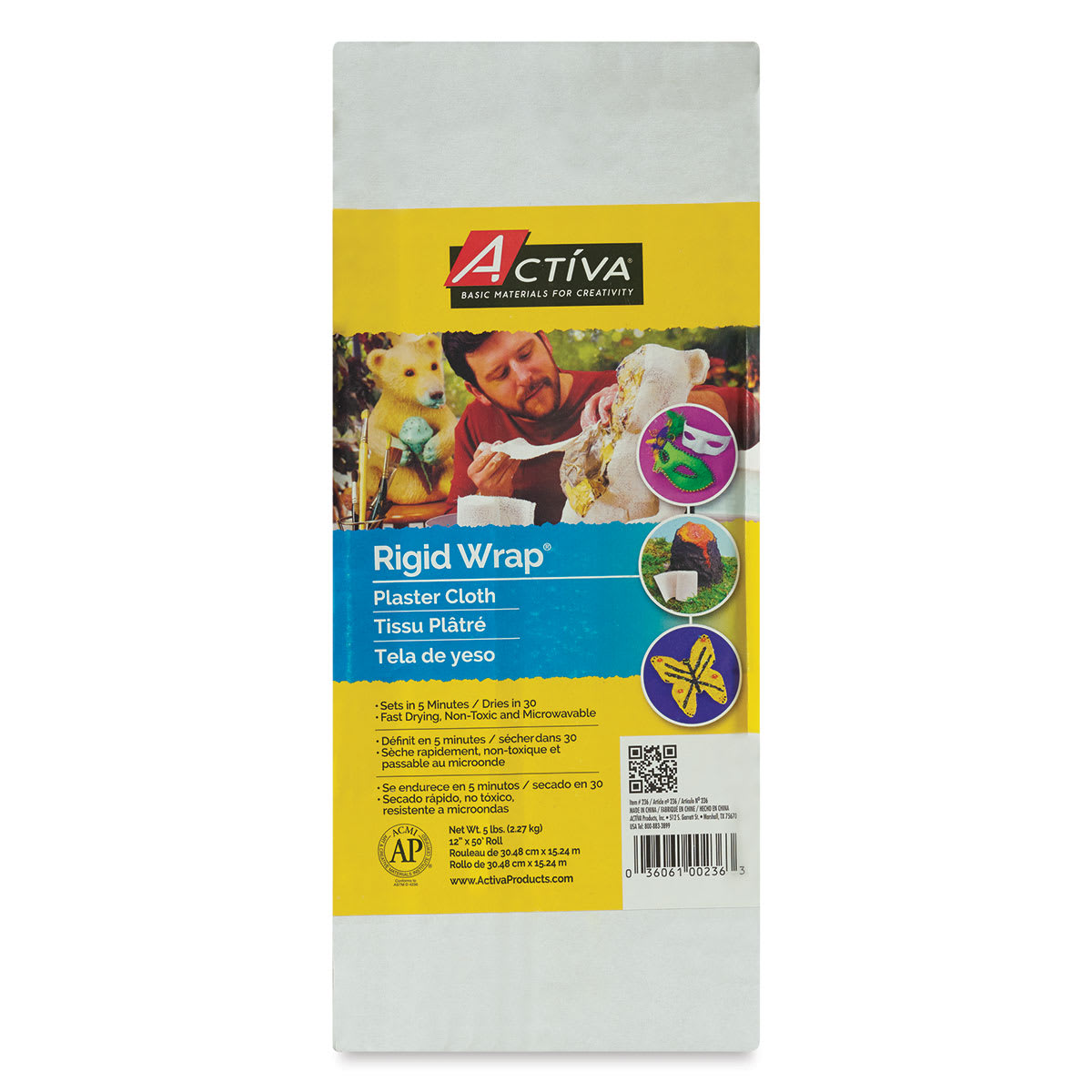 Activa Rigid Wrap Plaster Cloth 