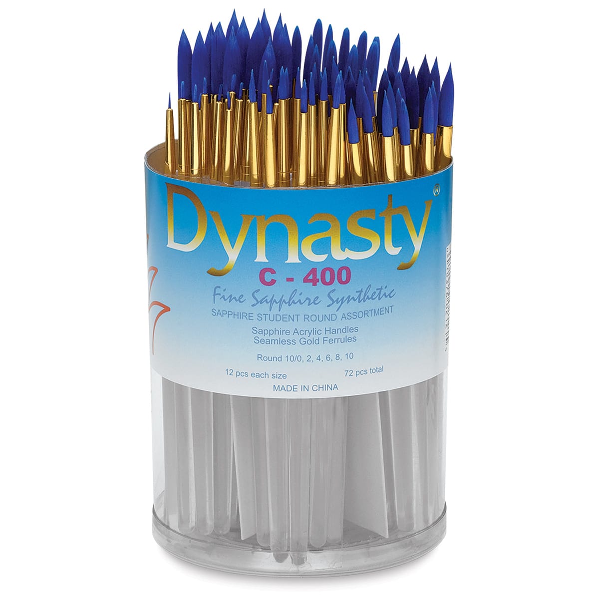 Dynasty Fine Sapphire Synthetic Round Brush Set