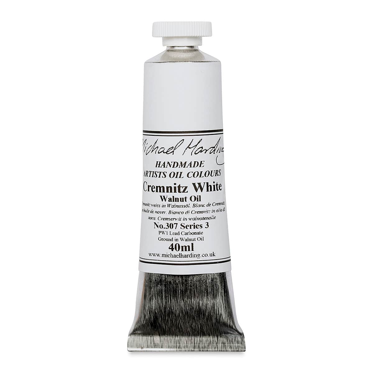 Michael Harding Artists Oil Color - Cremnitz White (Walnut Oil