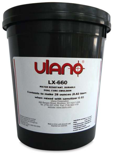 Ulano LX-660 Emulsion
