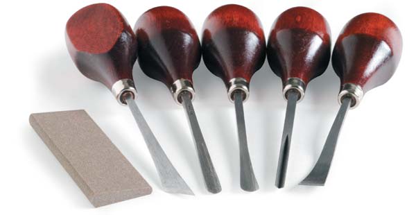 E C Lyons Palm-Grip Carvers