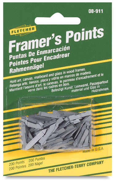 Fletcher Framemaster Framer's Points 16mm - 3,000 Pack For Picture Framing