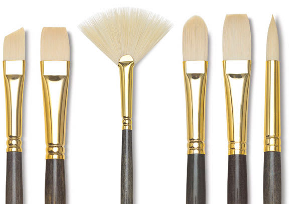 Princeton Dakota Series 6300 Firm Synthetic Hair Brushes and Set 