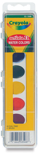 Crayola Artista II Semi-Moist Watercolor Pan Sets 