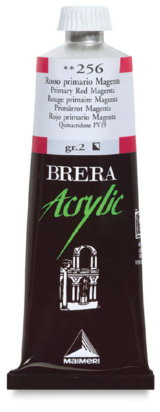 Maimeri Brera Acrilico Colore Rosso Cadmio Chiaro, Tubo 60 Ml, Serie 2, Alta Qualità Per Artisti - 3
