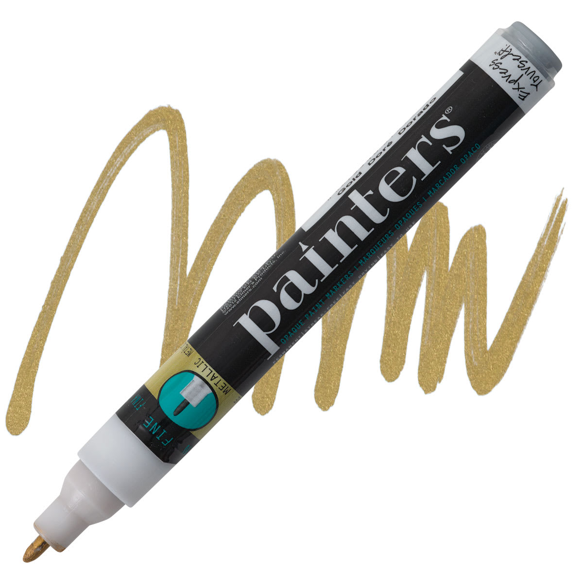Elmer's Painters Paint Marker Metallic Gold, Fine Point