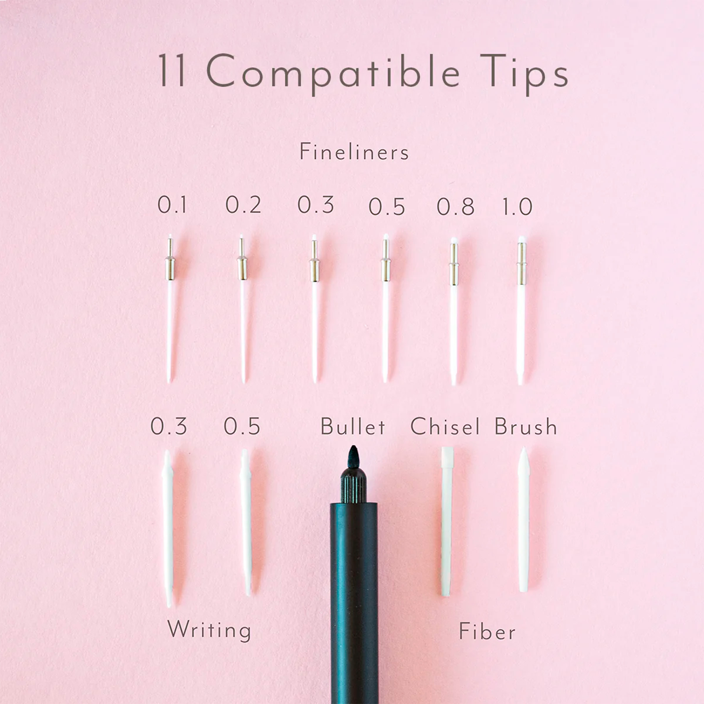 Tom's Studio Lumos Pro Refillable Single Tip Pens | BLICK Art