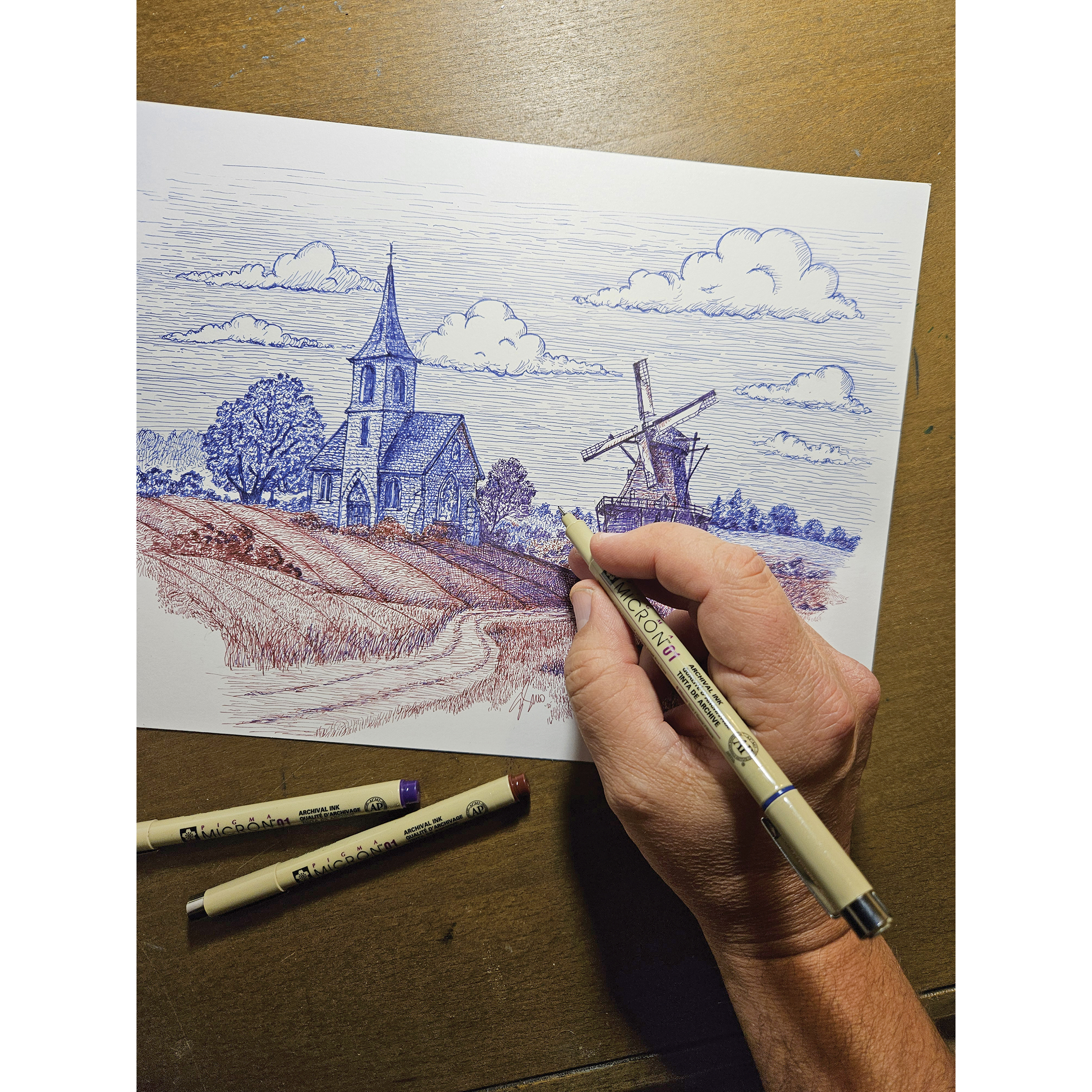 pimaページ Sakura Pigma Micron, Brush and Graphic Marker Sets | BLICK Art
