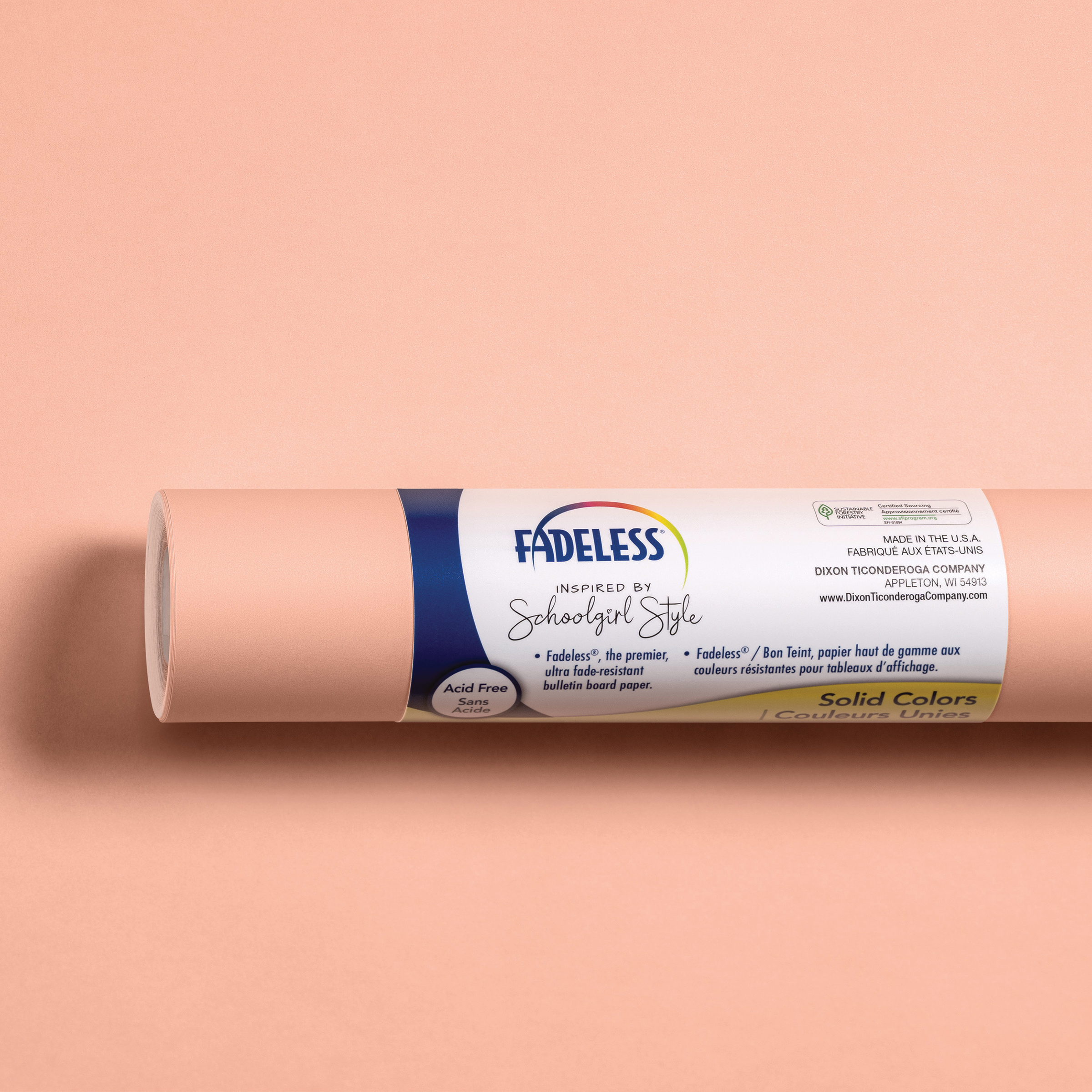 Fadeless Schoolgirl Style Bulletin Paper Rolls