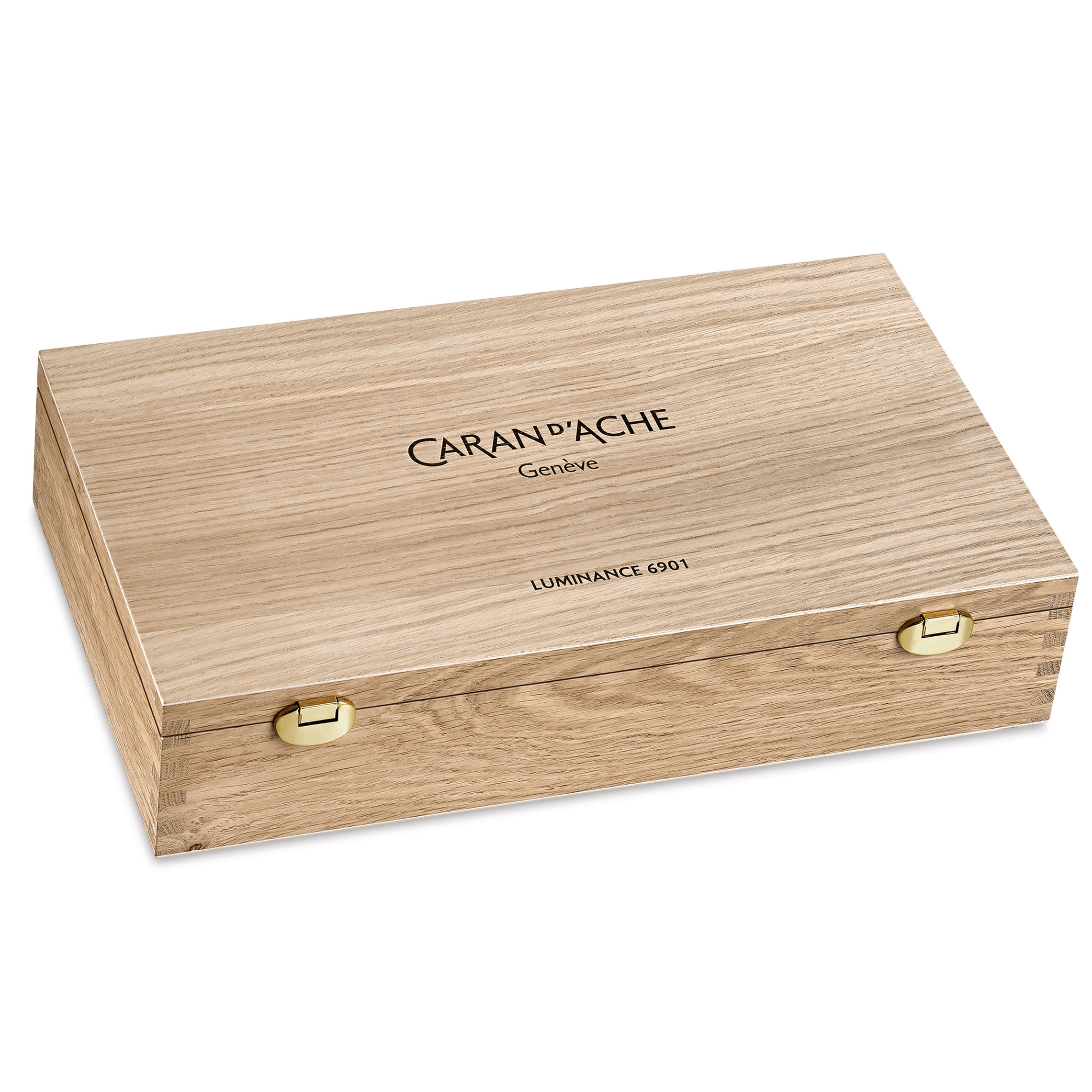 Caran d'Ache Luminance Colored Pencils - Assorted Colors, Wood Box