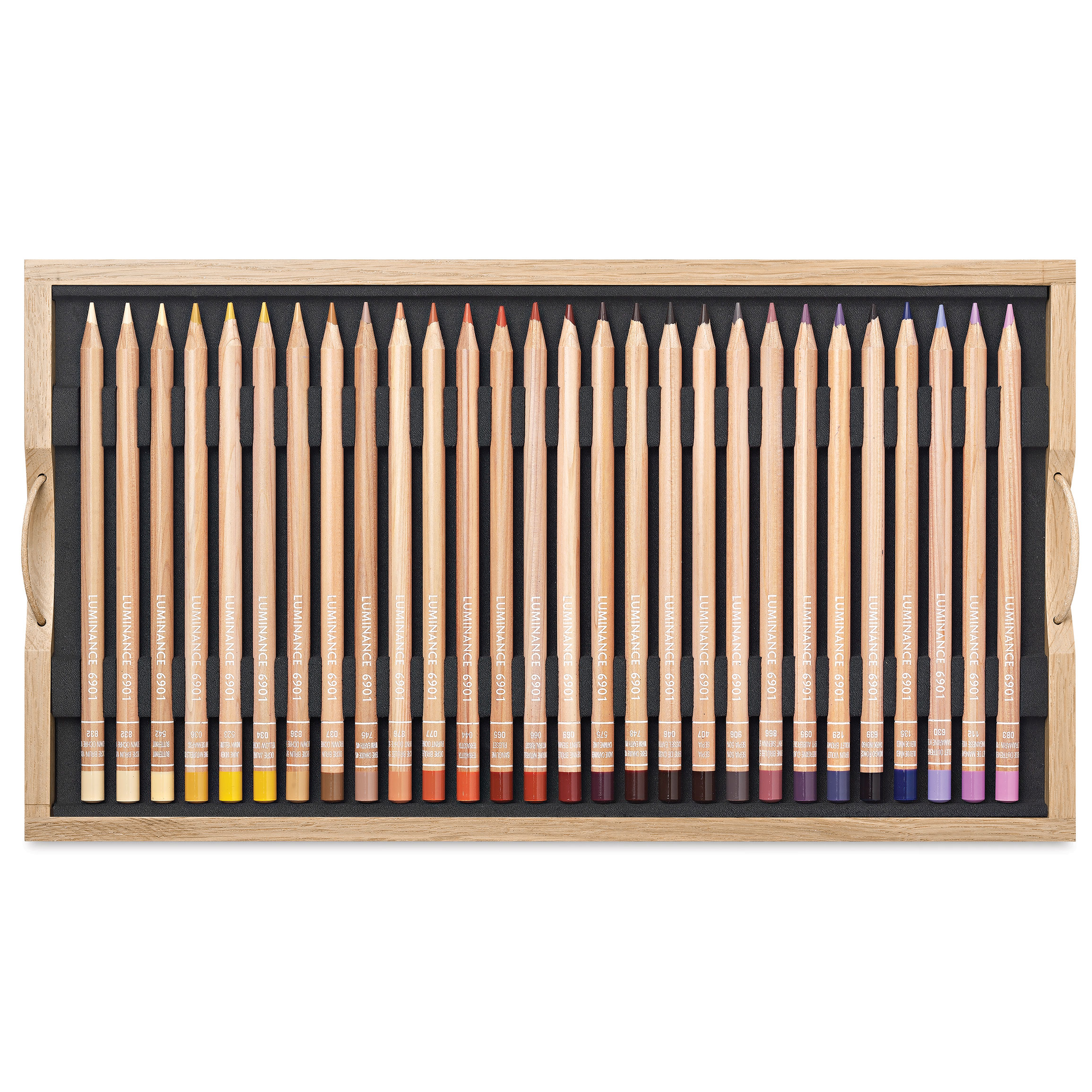Caran d'Ache Luminance Colored Pencils - Assorted Colors, Wood Box