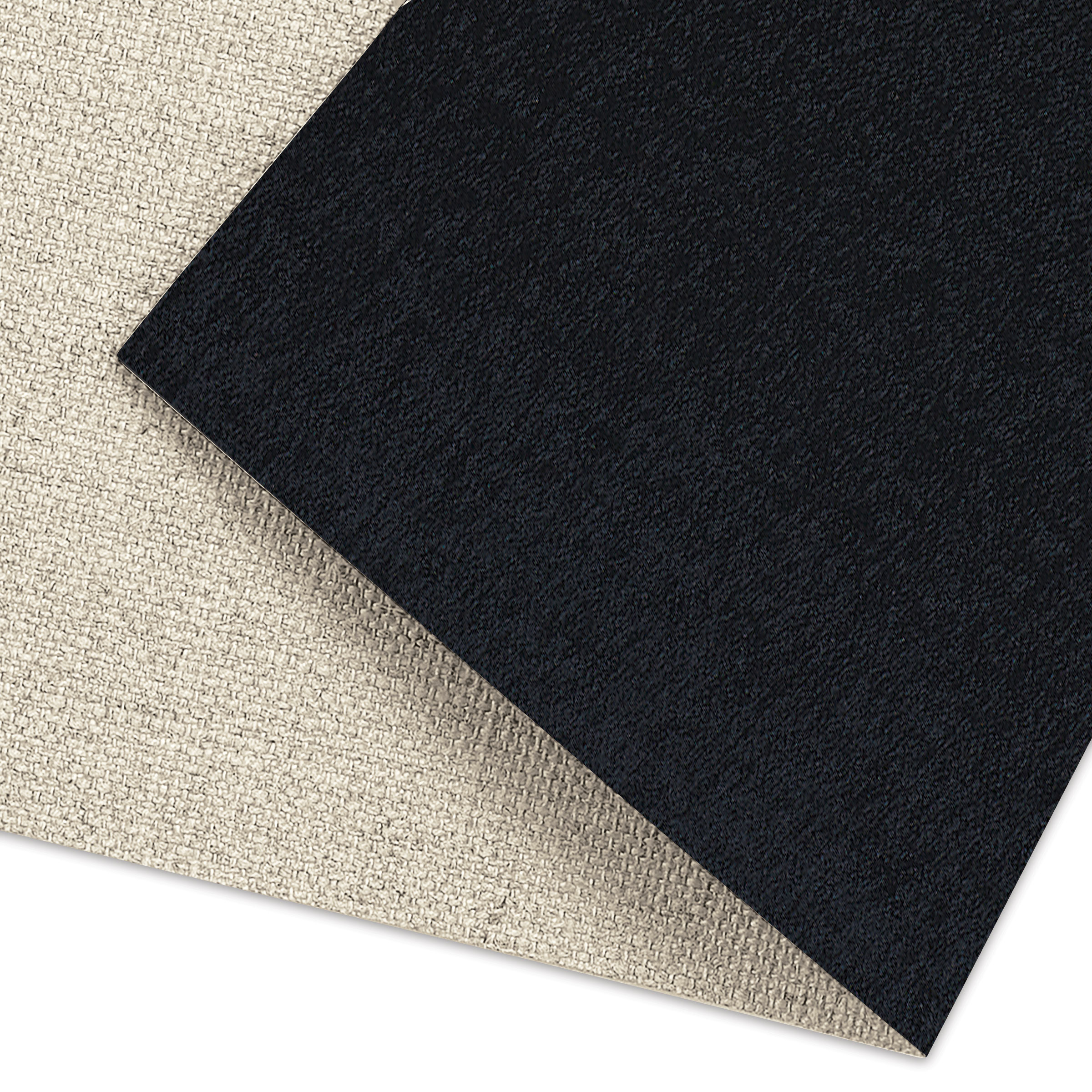 Blick Studio Black Acrylic Primed Cotton Canvas Roll