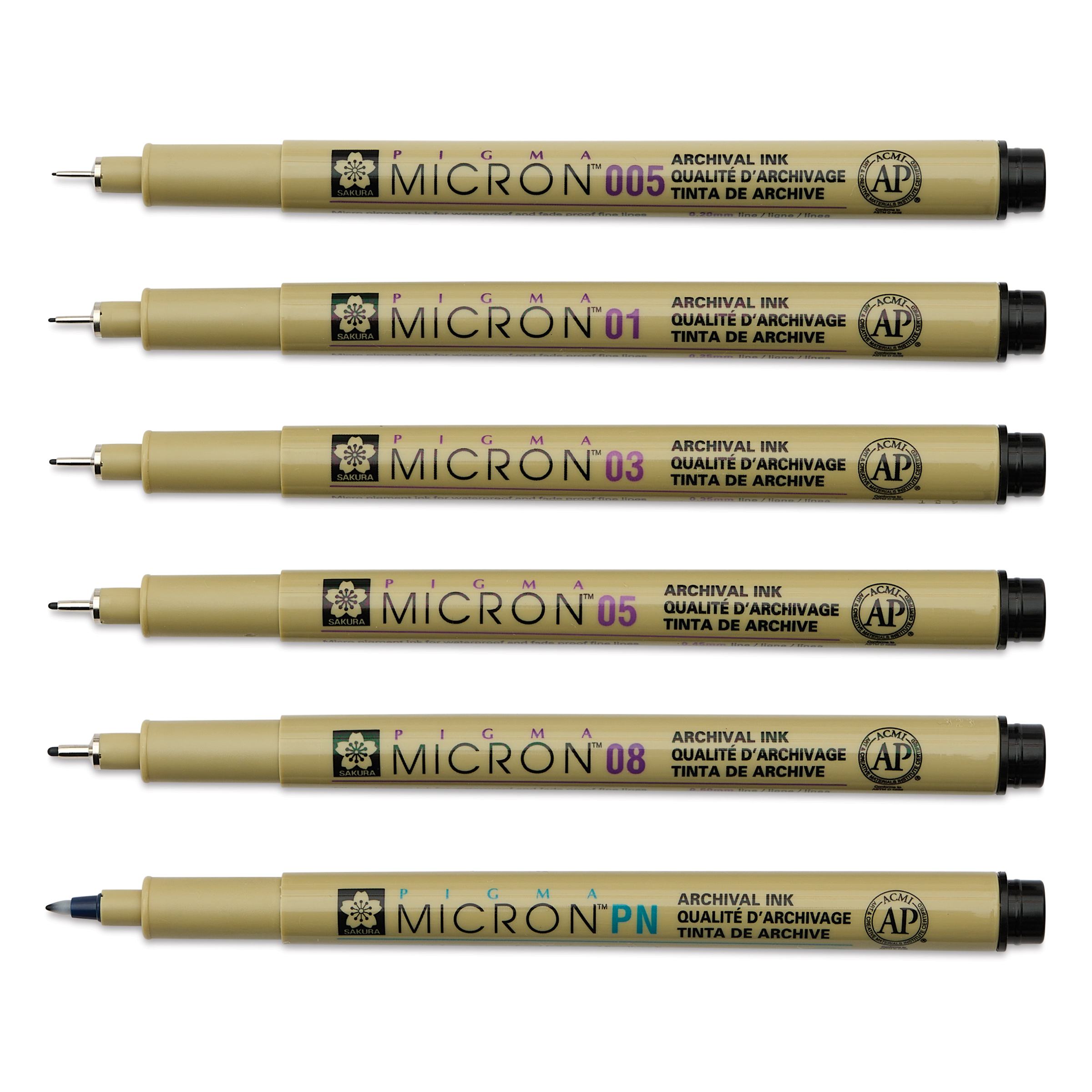 Sakura Pigma Micron Pens - Blick Exclusive! Fineliner Essentials