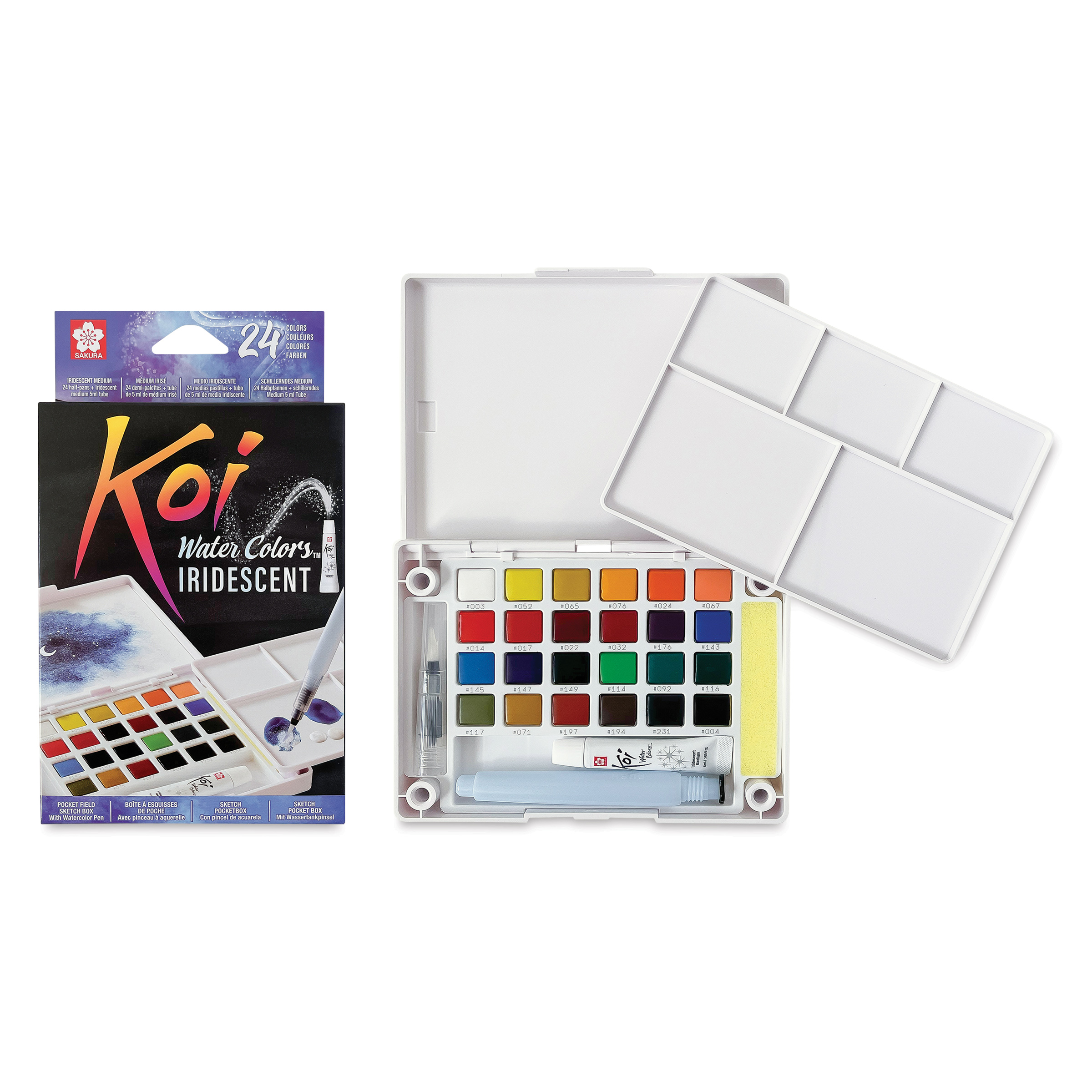 Sakura Koi Watercolor Field Sketch Box - Set of 24 | BLICK Art