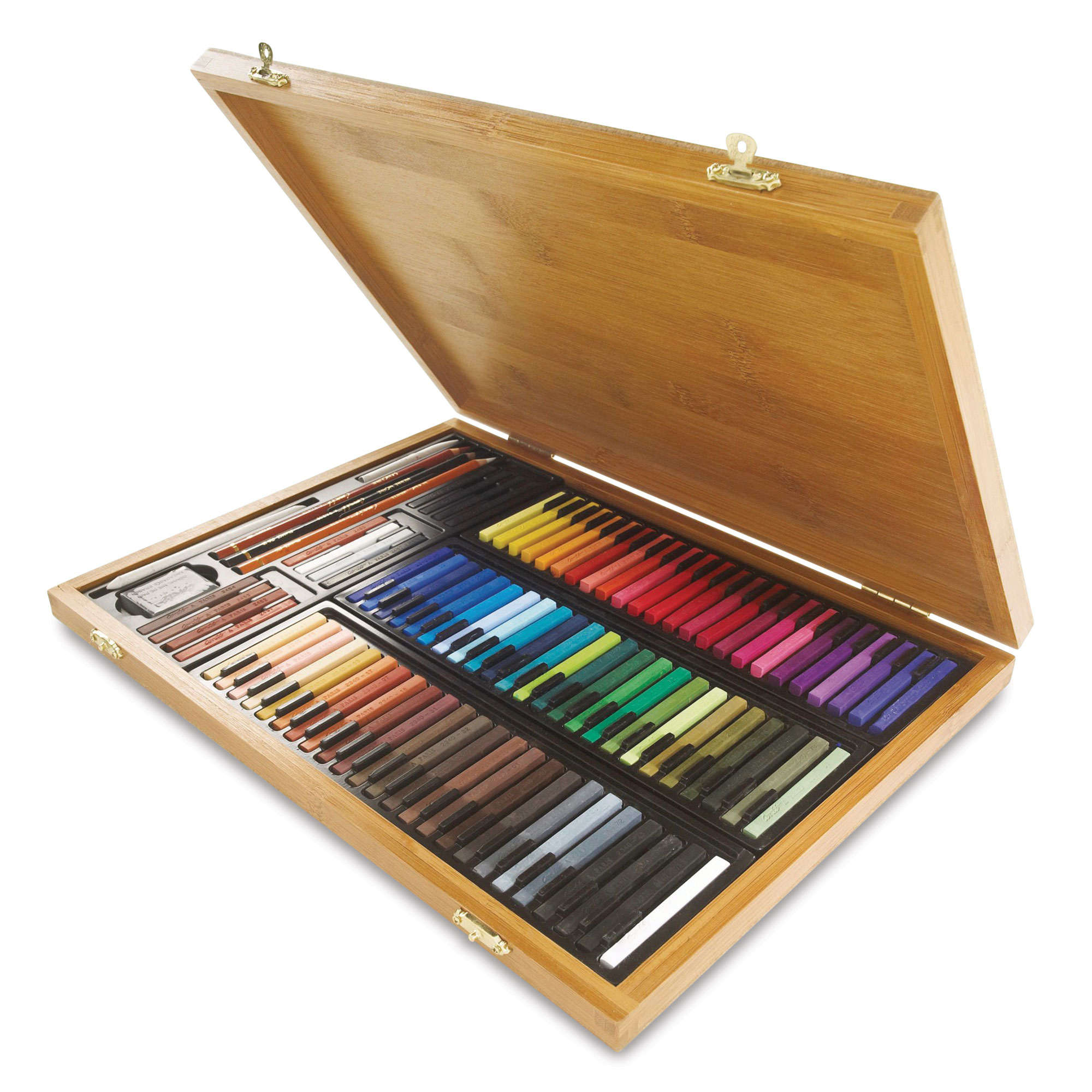 Conté à Paris Pastel Carrés Wood Box Set