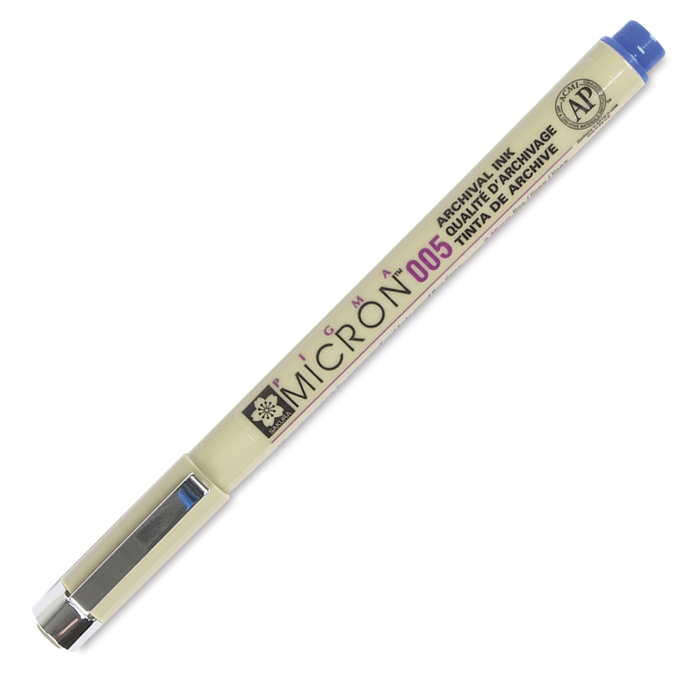 Sakura Pigma Micron Pen - Blue, 005 | BLICK Art Materials