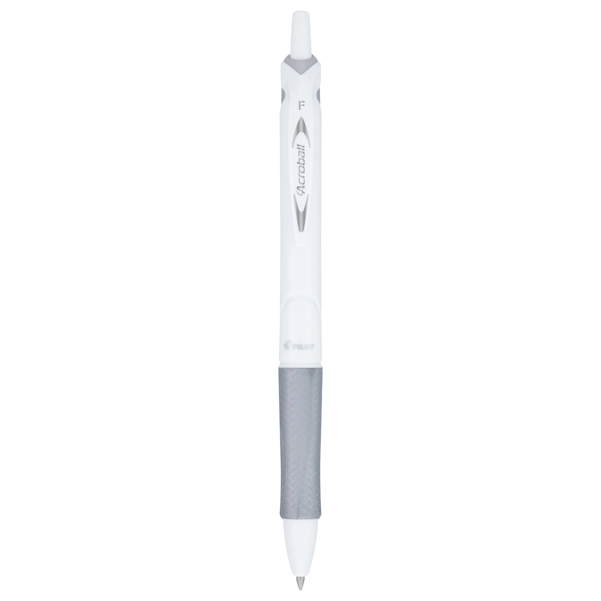 Acroball Pure White Advanced Ink Pen Silver | BLICK Art Materials