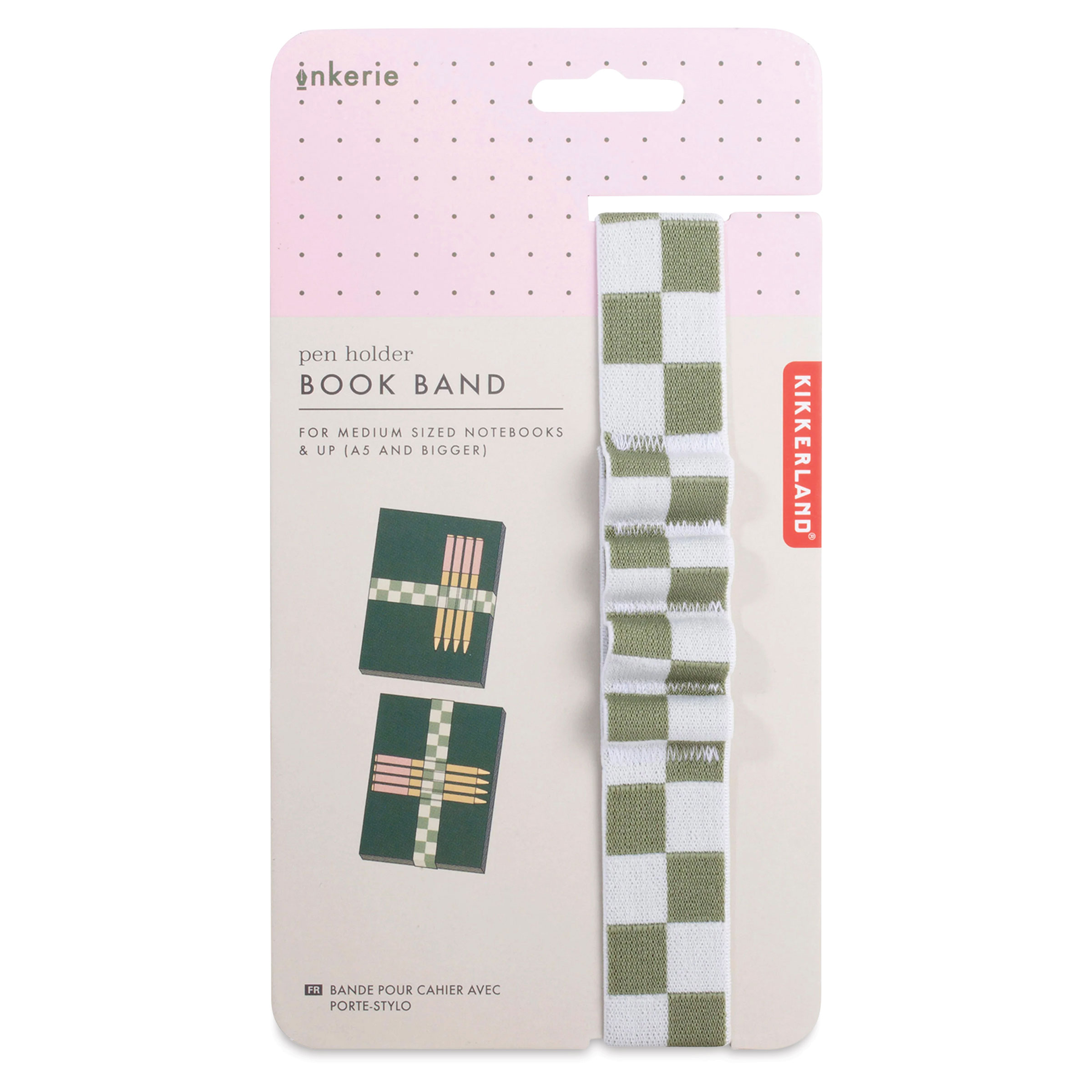 Kikkerland Inkerie Pen Holder Book Bands