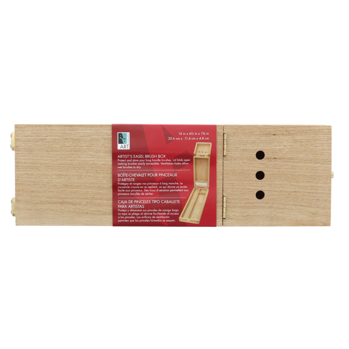 Art Alternatives Artists' Easel Brush Box