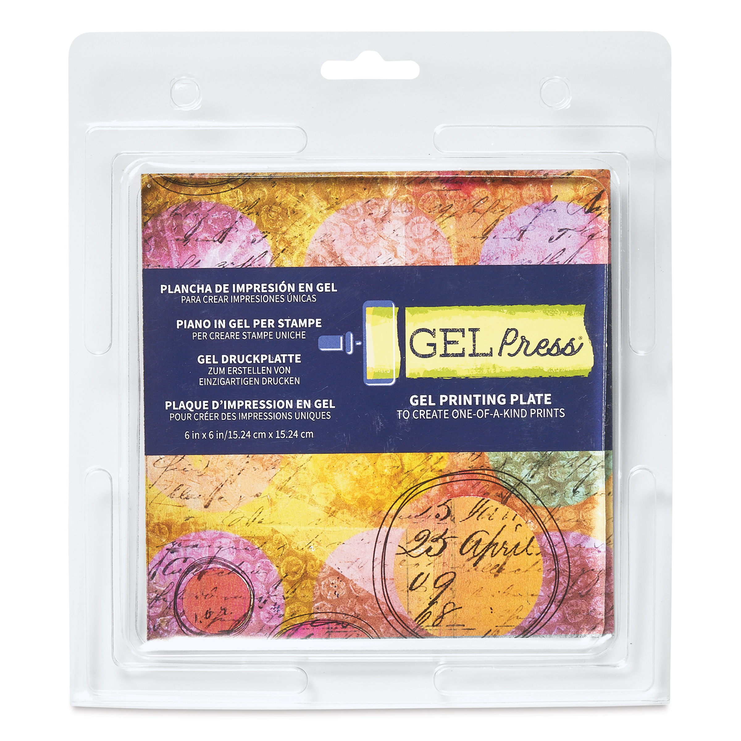 Gel Press Printing Plates and Packs