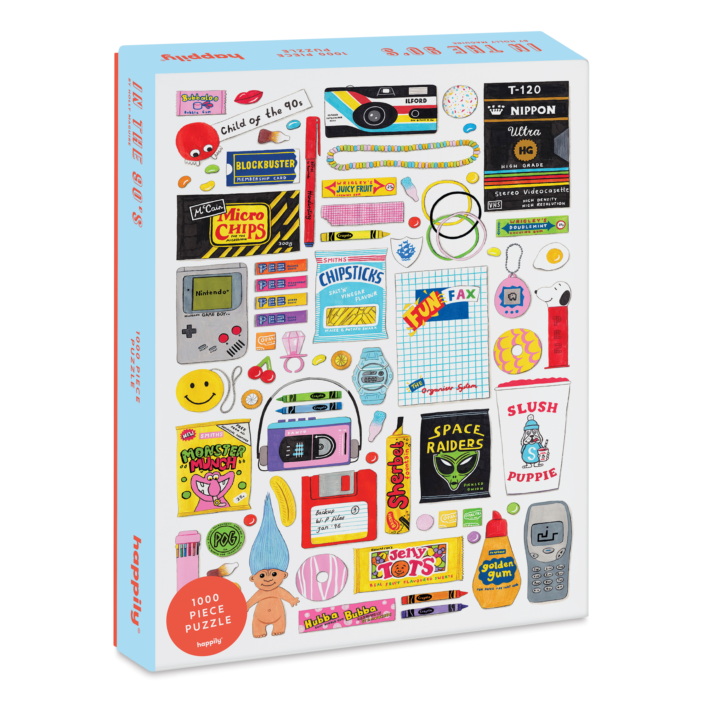 Happily Puzzles In the 90's 1,000-Piece Jigsaw Puzzle