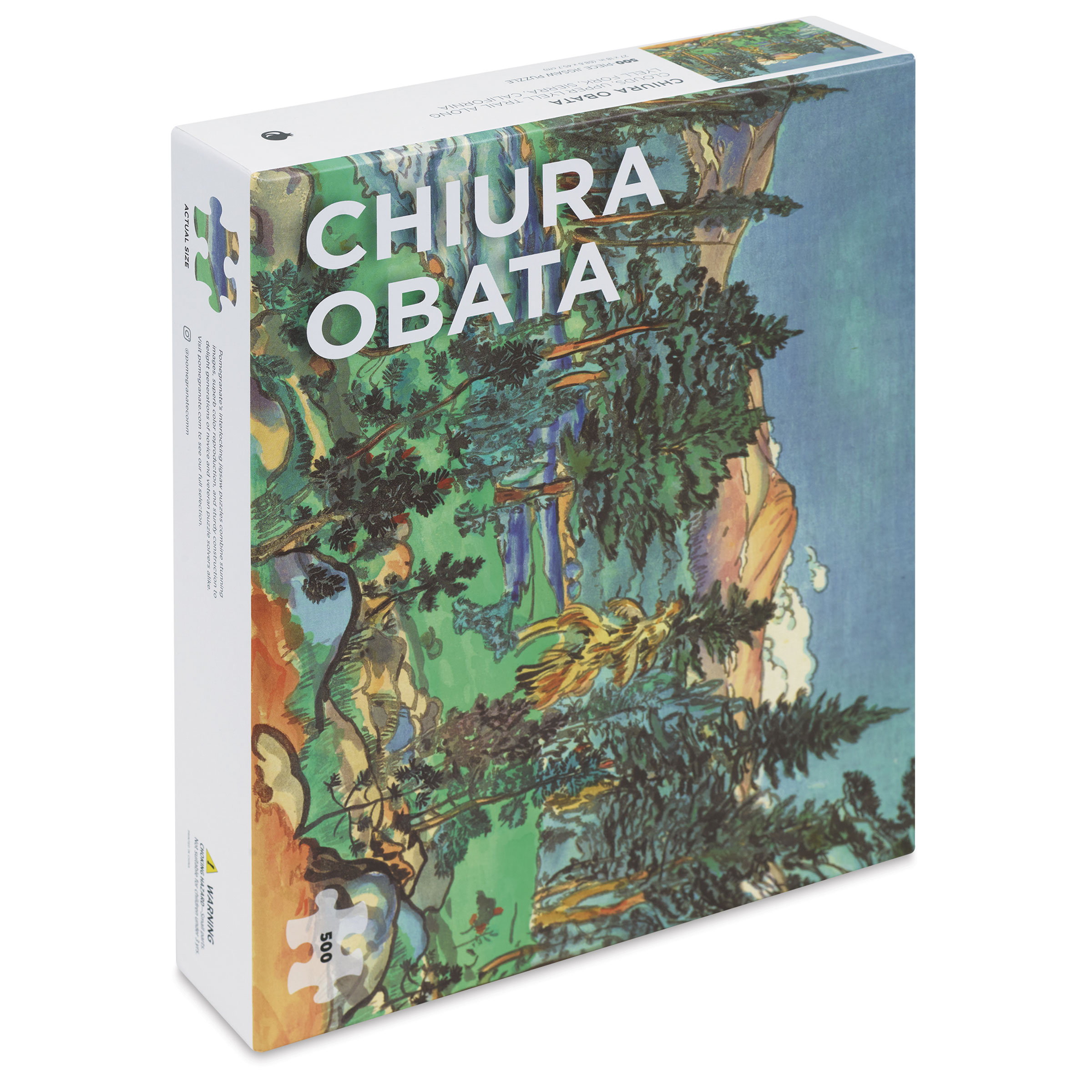 Pomegranate Chiura Obata Clouds 500-Piece Jigsaw Puzzle
