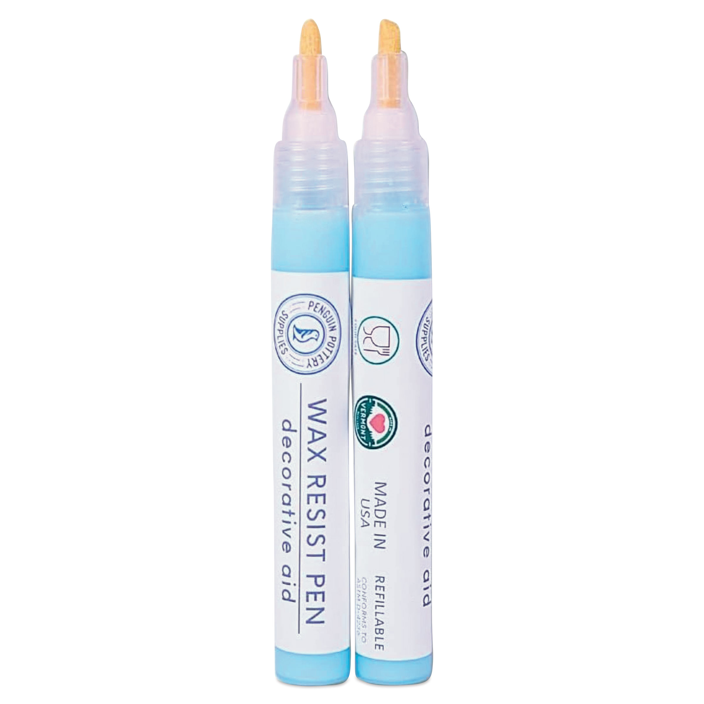 Penguin Pottery Wax Resist Pens