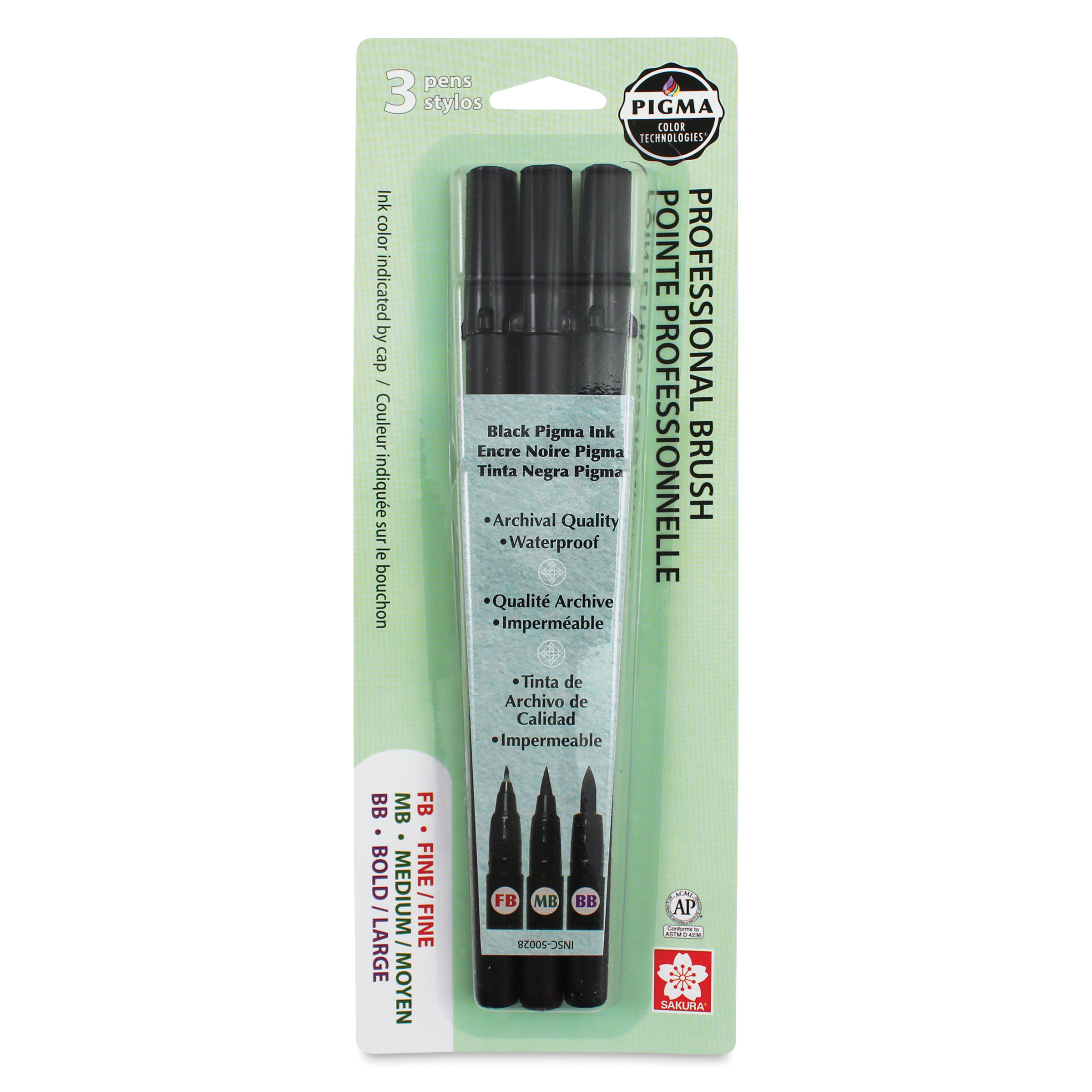 Sakura Pigma Professional Brush Pens and Sets
