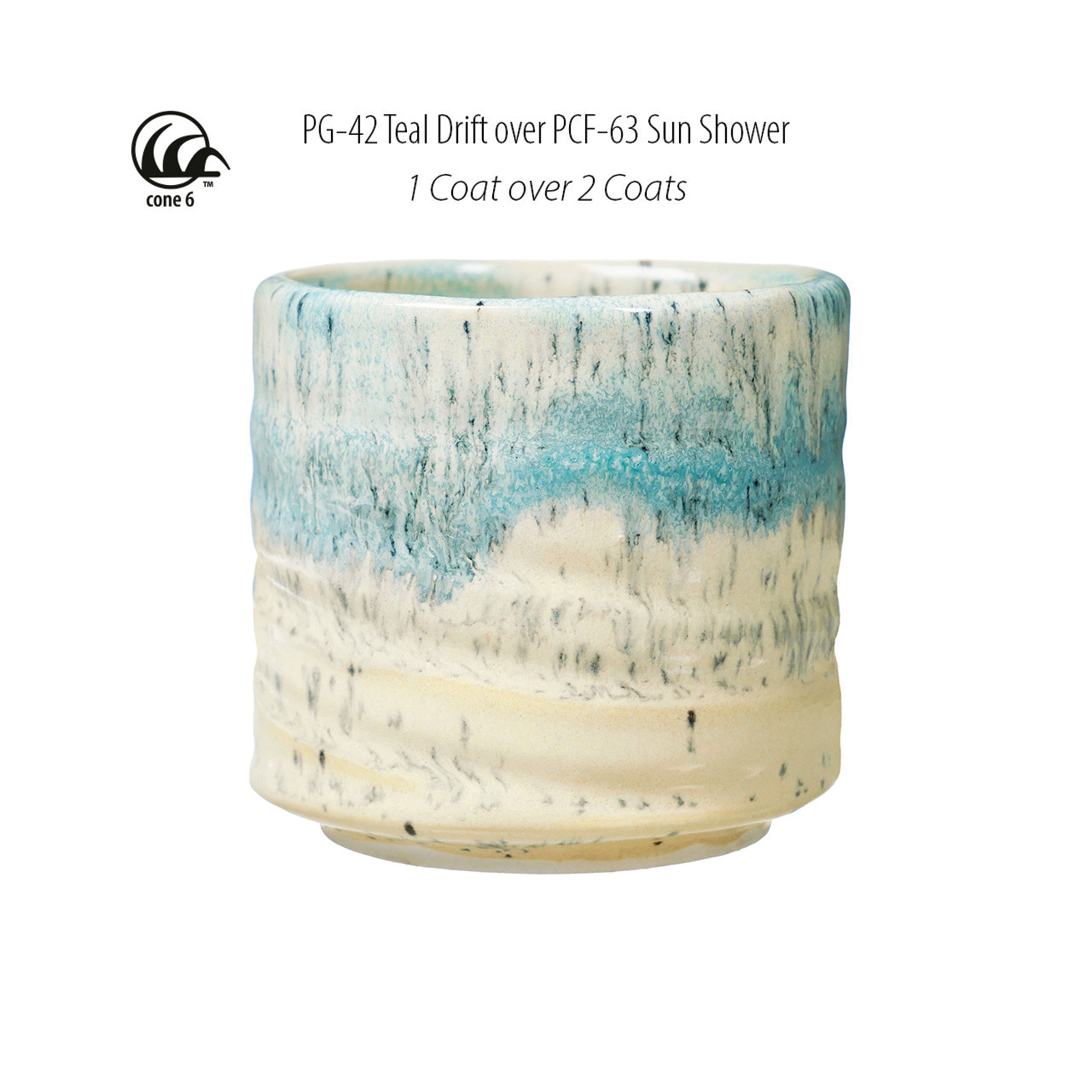 Amaco Potter's Choice Flux Glaze - Pint, Sun Shower | Blick Art