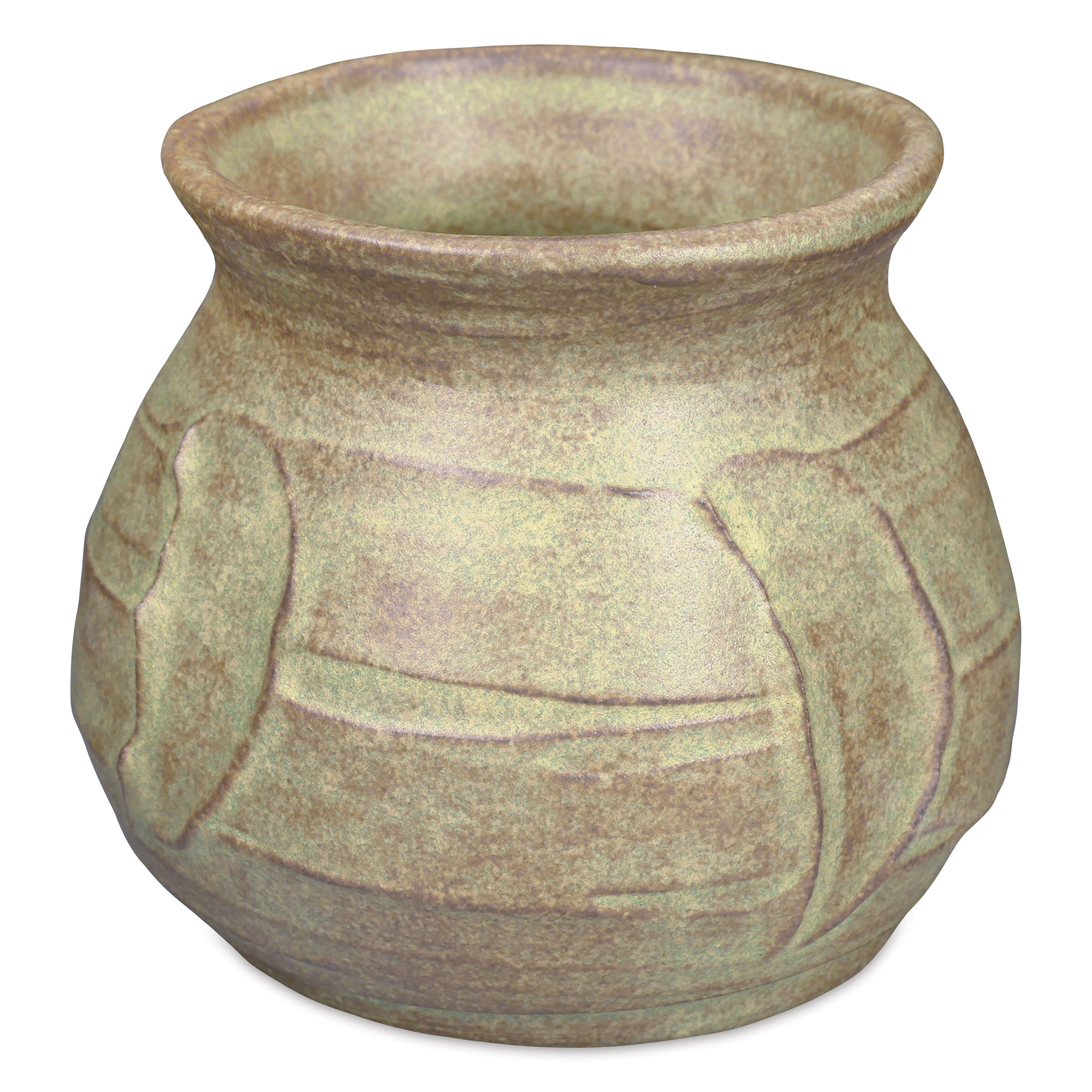Amaco Matte Shino Lead-Free Glaze - SH-46 Matcha, Pint | BLICK Art