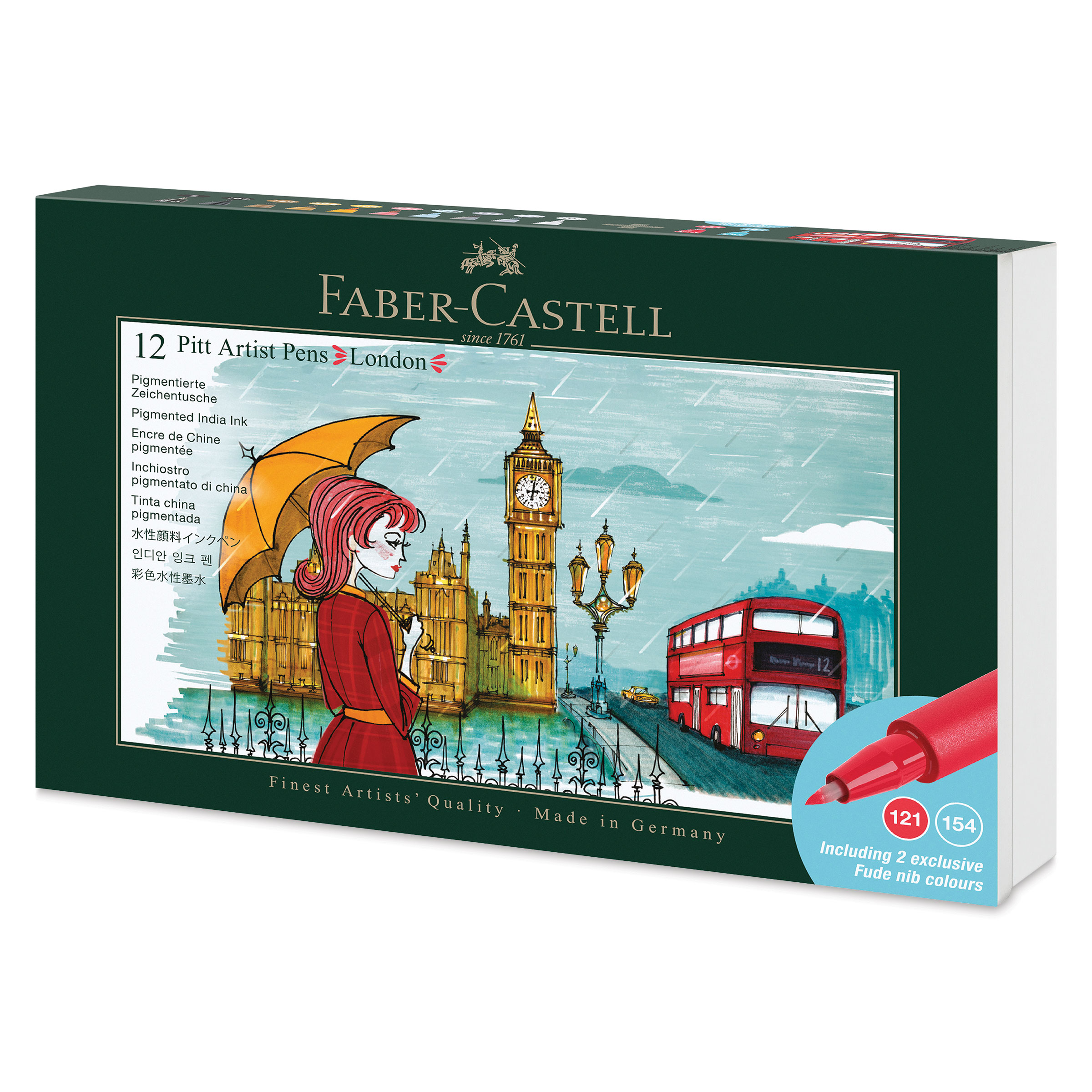 Faber-Castell Pitt Artist City Collection Brush Pen Sets