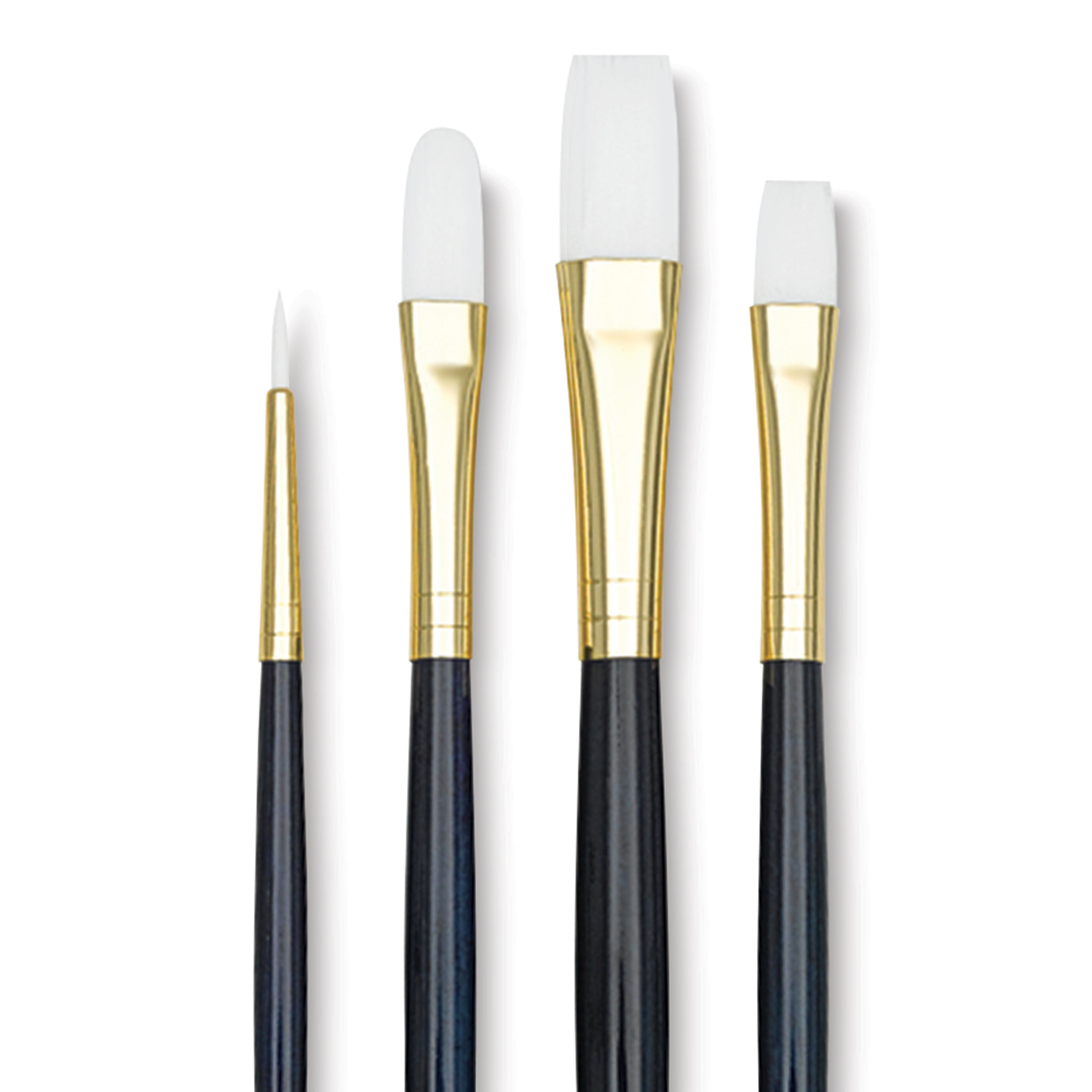 Princeton Real Value Series 9100 Synthetic White Taklon Brush Sets 