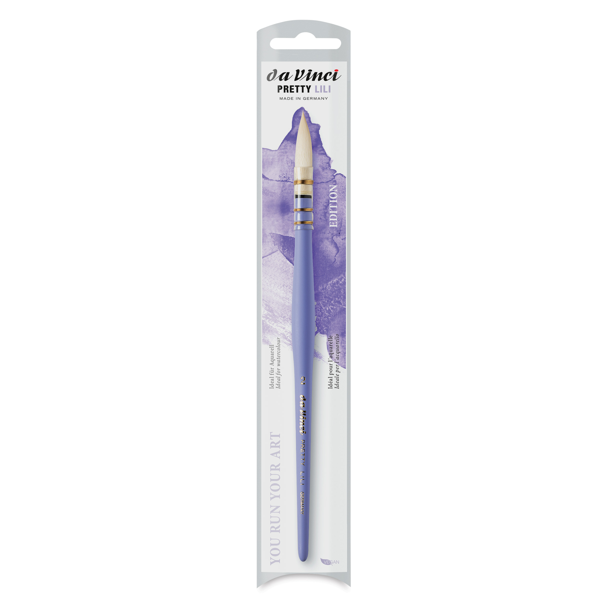 Da Vinci Pretty Lili Casaneo Synthetic Quill Brush