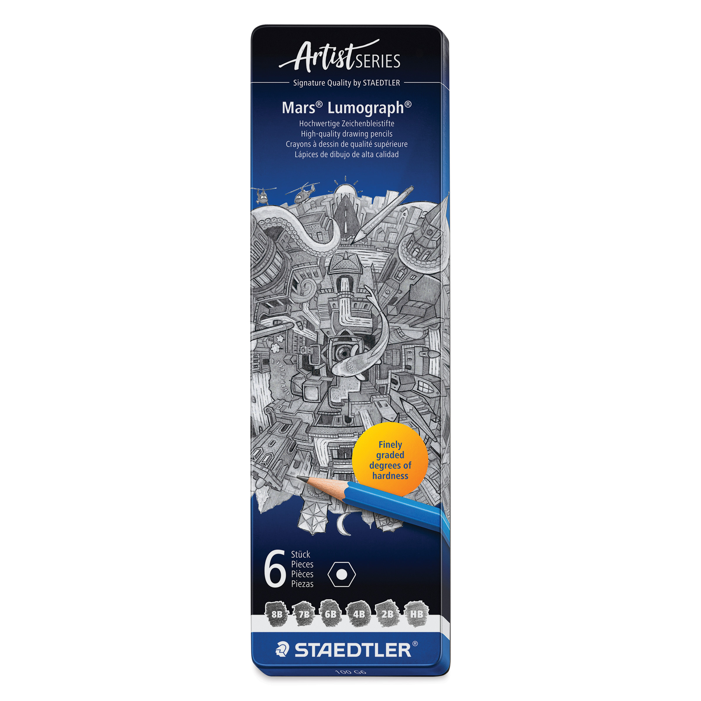 Staedtler Mars Lumograph Drawing and Sketching Pencils and Sets
