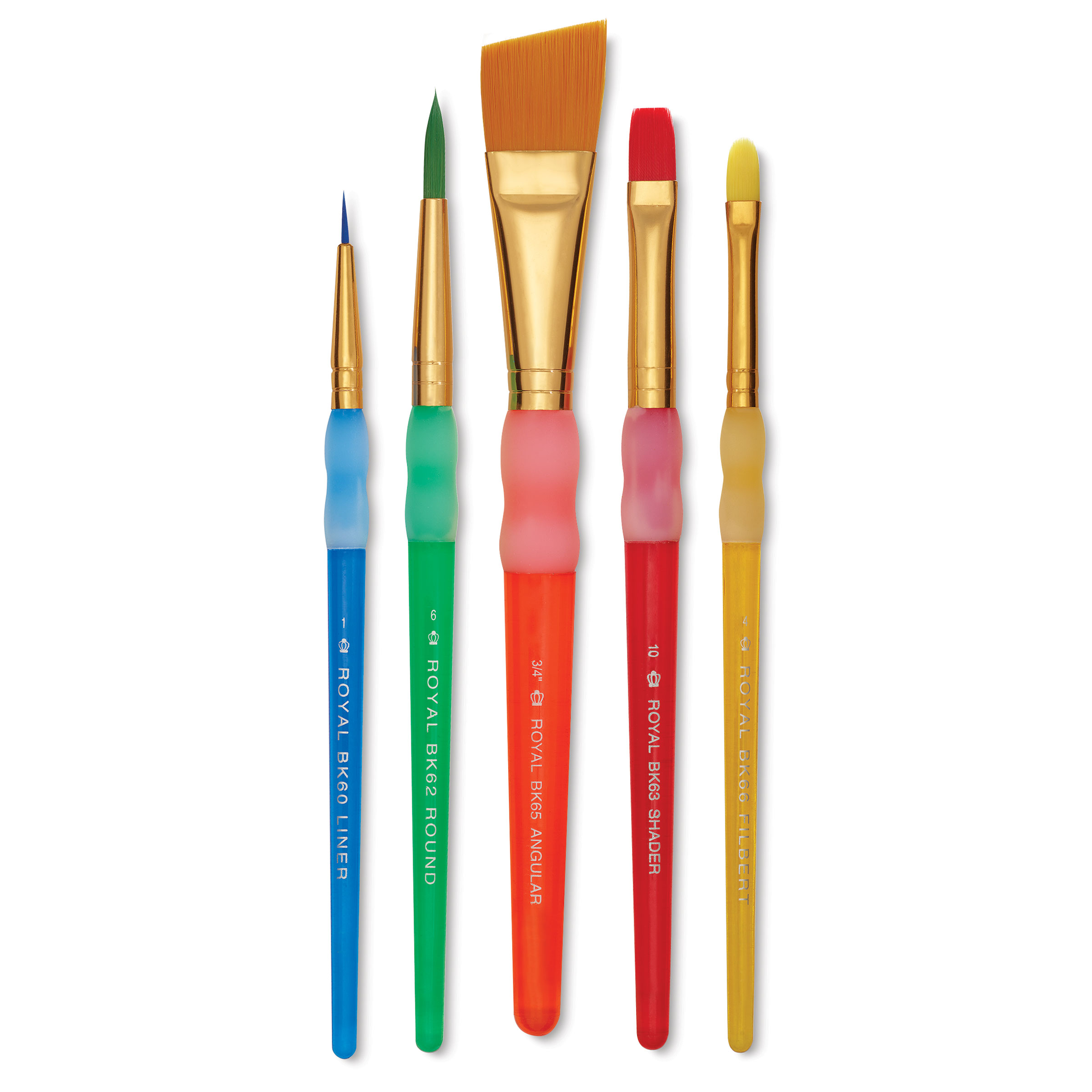 Royal & Langnickel Big Kid's Choice Lil' Grippers Synthetic Brushes and Sets